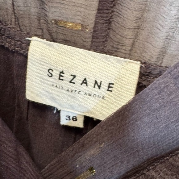 Sezane Stella Tunic Top EU 36 / US 4 - Picture 12 of 14